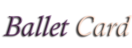 Ballet Card Portfolio
